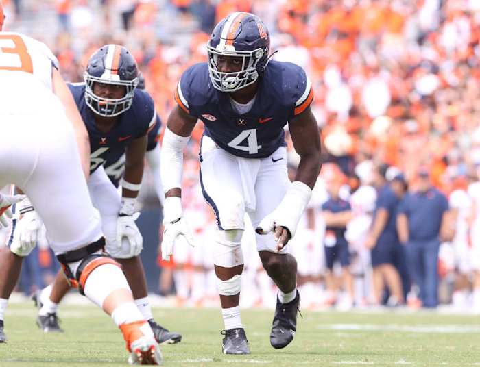 Elliott Brown, Virginia Cavaliers football